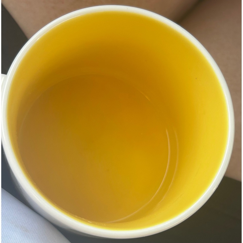 Starbucks You Are Here Budapest Coffee Mug 14oz Yellow Interior 2018 Hungary - Picture 4 of 8